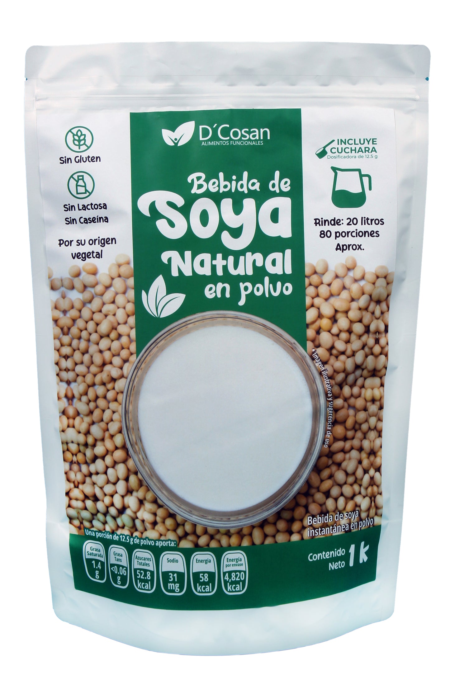 LECHE DE SOYA EN POLVO