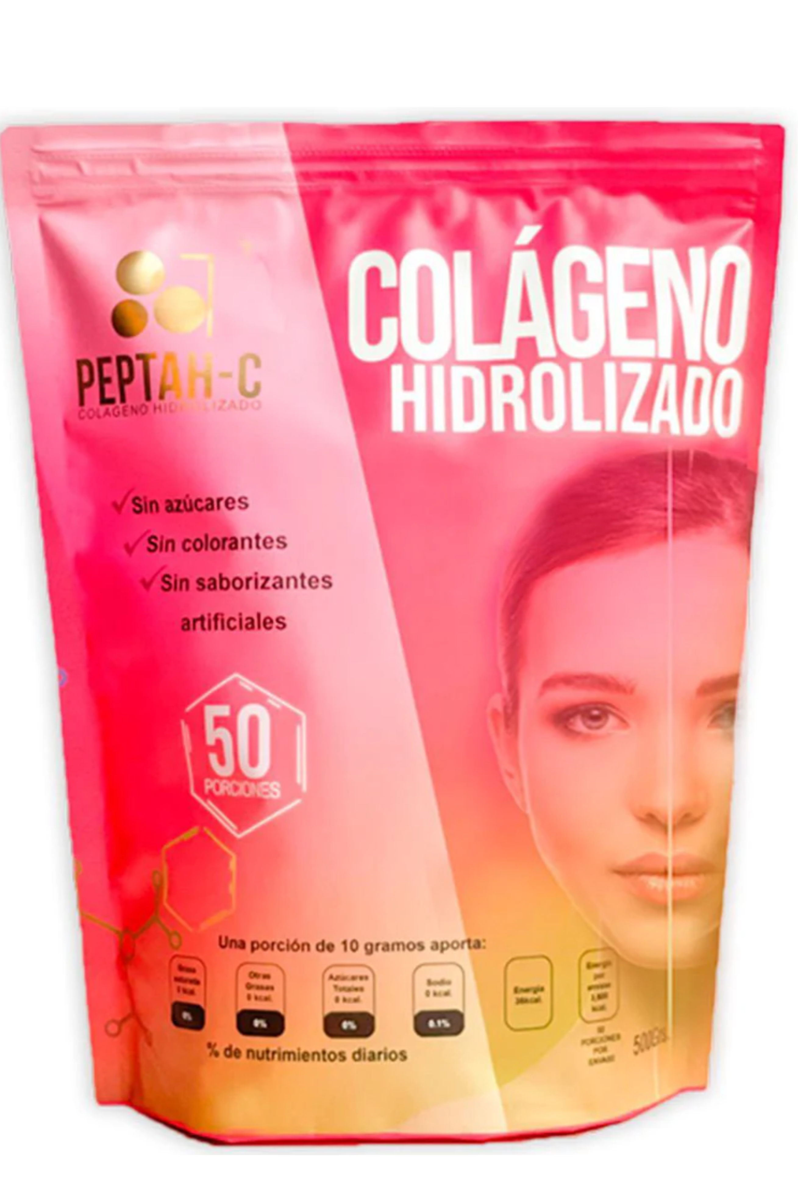 Colágeno Hidrolizado PEPTAH-C  ROSA GOLD